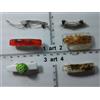 artigianali 1 fermacapelli vetro e murrine murano glass artigianale vintage clips hairh b99