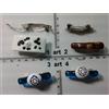 artigianali 1 fermacapelli vetro e murrine murano glass artigianale vintage clips hairh b99