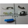 artigianali 1 fermacapelli vetro e murrine murano glass artigianale vintage clips hairh b99