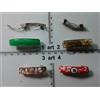 artigianali 1 fermacapelli vetro e murrine murano glass artigianale vintage clips hairh b99
