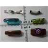 artigianali 1 fermacapelli vetro e murrine murano glass artigianale vintage clips hairh b99