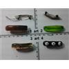 artigianali 1 fermacapelli vetro e murrine murano glass artigianale vintage clips hairh b99