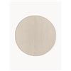 Westwing Collection Tappeto rotondo in lana tessuto a mano Amaro - Beige