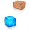 Copfeqyr 1 confezione da 3,5 cm, giocattolo da squeeze con fiocco di neve - Fidget Toys for Kids and Adults, Stress Cube, Squishy Toys in Gift Box (Blue)
