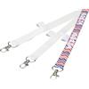 Lanyard con stampa a sublimazione e passante Neve personalizzate o neutre