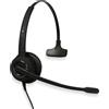ALLNET Cuffia USB mono compatibile con Teams e Skype - Cuffia - Mono