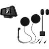 OEM Cuffie interfono, suono di alta qualità, presa per cuffie Bluetooth, auricolari e clip