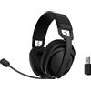 PREYON Tornado Fly | Cuffie over ear | Gaming-Kopfhörer PTF40B, Bluetooth 5.2, Wireless 2.4 GHz, ENC Noise Canceling, Surround 7.1, Schwarz