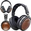 FiiO Cuffie FiiO FT1 con cavo in legno di noce nero con diaframma in fibra e cavo staccabile