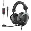FiFine Cuffie con microfono Fifine AmpliGame H9 Over-ear Nero Gaming