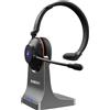 Svbony SVN H1 Cuffia wireless per ufficio, cancellazione del rumore ENC, 200 ore di standby, portata di 13 m, orientabile a 270°, wireless 6.0, per videochiamate