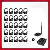Dolly Digital® Silent Disco Pro Set - 25 cuffie wireless per gruppi, inclusi trasmettitore e custodia