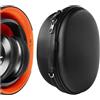 OEM Cuffie nere con cavo e custodia