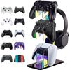 OEM Supporti colorati a 3 livelli per cuffie per PS5 e Xbox con superficie antiscivolo