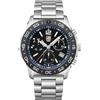 Luminox Orologio analogico al quarzo da uomo con cinturino in acciaio inox XS.3143.M, Nero, Moderno