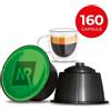 NeroRistretto 160 Capsule Caffè 100% Compatibili NESCAFE DOLCE GUSTO® Cialde Espresso Bar