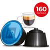 NeroRistretto 160 Capsule Cialde Caffe Compatibili NESCAFE DOLCE GUSTO miscela DECAFFEINATO