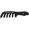 Strähnenboy - Pettine da acconciatura a denti grossi, 6 denti larghi 16 cm, realizzato a mano, pettine per capelli afro (057 bl)