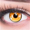 Meralens Lenti a Contatto Colerate 'Anime Arc 3 Yellow' - Cosplay Gialle senza Gradazione - con porta lenti a contatto - ideali per Manga Anime Halloween - Durata 1 Anno - 1 Coppia senza correzione