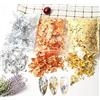 Rifrpha Gendako 3 Confezioni Lamina Doro Foglia, Fiocchi di Foglia d Oro Colorati Scaglie di Lamina d'Oro Frammenti di Lamina Decorativa per Unghie Doratura, Pittura Artistica e Fai da Te (Oro, Argento, Rame)