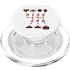 Save The Manual Car Enthusiast Designs Trasmissione manuale Tre Pedali Stick Shift Car PopSockets PopGrip per MagSafe