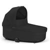 CYBEX Gold COT S LUX Navicella, dalla nascita a circa 6 mesi (max. 9 kg), per CYBEX Balios S Lux e Talios S Lux, Moon Black