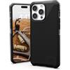 URBAN ARMOR GEAR UAG - Custodia compatibile con iPhone 15 Pro Max da 6,7 pollici, Metropolis LT Kevlar nero, magnete integrato, compatibile con ricarica MagSafe, robusta custodia protettiva a prova di