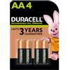 Duracell HR6 / DC1500 Confezione da 4 batterie AA 1300 mAh