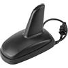 VOBOR Pinna di Squalo Antenna di Ricambio per Auto da Tetto Compatibile con 5 6 6R A3 A4 A6 Seat Fakra