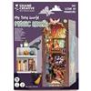Book Nook My Tiny World Magic House - Kit Miniatura 3D in legno con luci LED