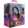 STEALTH RADAR - Cuffie da gioco illuminate, compatibili con console di gioco, cellulari e PC, colore: Nero