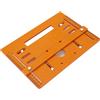 Fafeicy Kit Piastra di Base per Macchina Taglio Universale 28x20cm Guida Circolare Lavorazione Legno Pannello Inferiore 5mm Spessore Accessorio per a Tavola