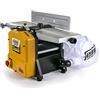 FEMI JOB LINE FM-CYCLONE - Pialla Spessore 1500W - Tavolo in Alluminio - Avanzamento Automatico - Sistema di Aspirazione Integrato - Sicurezza Anti-Avviamento - Guida Inclinabile 90°-135°