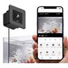 Denash Telecamera per Acquario, Telecamera per Acquario WiFi Grandangolare 2K HD 140°, Subacquea con Rilevamento del Movimento AI per di Allevamento per Terrari di