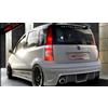 MAXTON DESIGN Panda TUNING Paraurti Posteriore Sportivo S-RACER in vetroresina Maxton