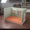 Cucina in Miniatura da Assemblare Resistente All'umidità per Bambini, Hobbisti