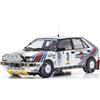 KYOSHO ORIGINALE scala 1/18 Lancia Delta HF 4WD Montecarlo Rally 1988 KS08960F