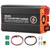 VEVOR Caricabatterie CC-CC per Batteria al Piombo LiFePO4, Caricabatterie con MPPT Potenza Uscita max 520 W Corrente 40 A 12V/24V-12V/24V Ingresso Doppio per Camper Barca Auto Pannello Solare