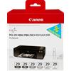 Canon 6 Cartucce d'inchiostro Multipack Canon PGI-29 MBK/PBK/DGY/GY/LGY/CO