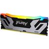 Kingston Technology FURY 24GB 8400MT/s DDR5 CL40 CUDIMM Renegade RGB Silver XMP
