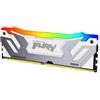 Kingston Technology FURY 24GB 8400MT/s DDR5 CL40 CUDIMM Renegade RGB Bianco XMP
