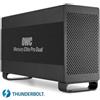 OWC Elite Pro Dual - 4TB (2x2TB) - RAID0.1 - interfaccia Thunderbolt e USB3 - as