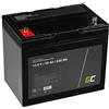 Green Cell Batteria Green Cell LiFePO4 12V 12,8V 50Ah per impianto fotovoltaico, camper e b