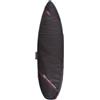 Ocean and Earth Aircon Shortboard Cover, 7'0", Nero/Rosso