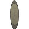 Ocean and Earth Hypa Shortboard Travel Cover - 3 Board, 6'4", Nero