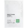 Miin Korean Cosmetics 11 Village Factory Active Clean Sheet mask lemon
