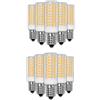 CLAR - Lampadina Cappa Cucina LED, Lampadine LED E14 Luce Calda, Lampadine Per Cappa da Cucina, Lampadina LED E14, E14 LED, Lampadine LED Tubolare 4W (Pack 10)