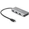 Startech.com Hub usb StarTech USB-C a 3 porte con lettore schede SD [HB31C3ASDMB]