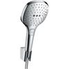 hansgrohe Raindance Select E Set supporto doccia 120 3 getti con flessibile doccia 125 cm, cromo, 26700000