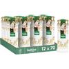 Bolsius Lumino tombale - Bianco con motivo - 12 pezzi - Cuore - Lunghezza combustione - Candela funebre & memoriale - Combustione pulita - Senza olio di palma